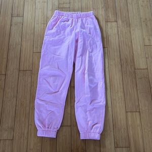 Discontinued Brandy Melville Pink Rosa Sweatpants